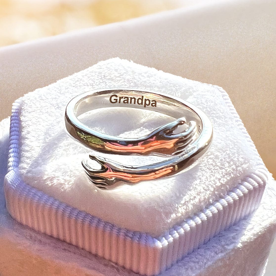 The Hug From Heaven | Custom S925 Ring