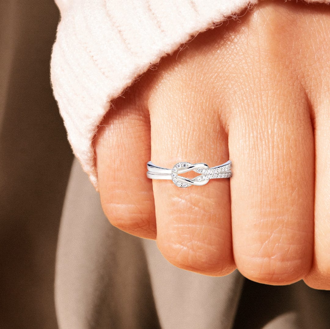 To My Love | Infinity Love Knot | S925 Promise Ring
